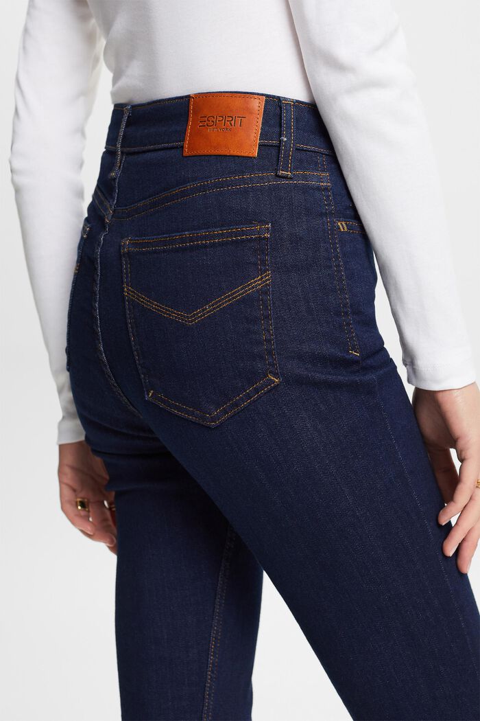 Jeans high-rise bootcut fit, BLUE RINSE, detail image number 2