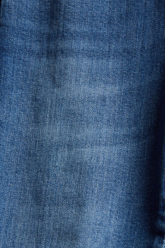 Vaqueros con botón doble, algodón ecológico, BLUE MEDIUM WASHED, detail image number 1