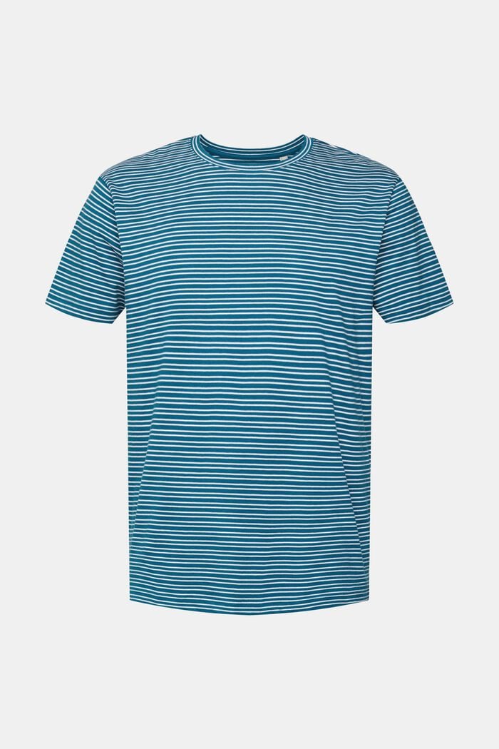 Camiseta de tejido jersey, 100% algodón, PETROL BLUE, detail image number 6