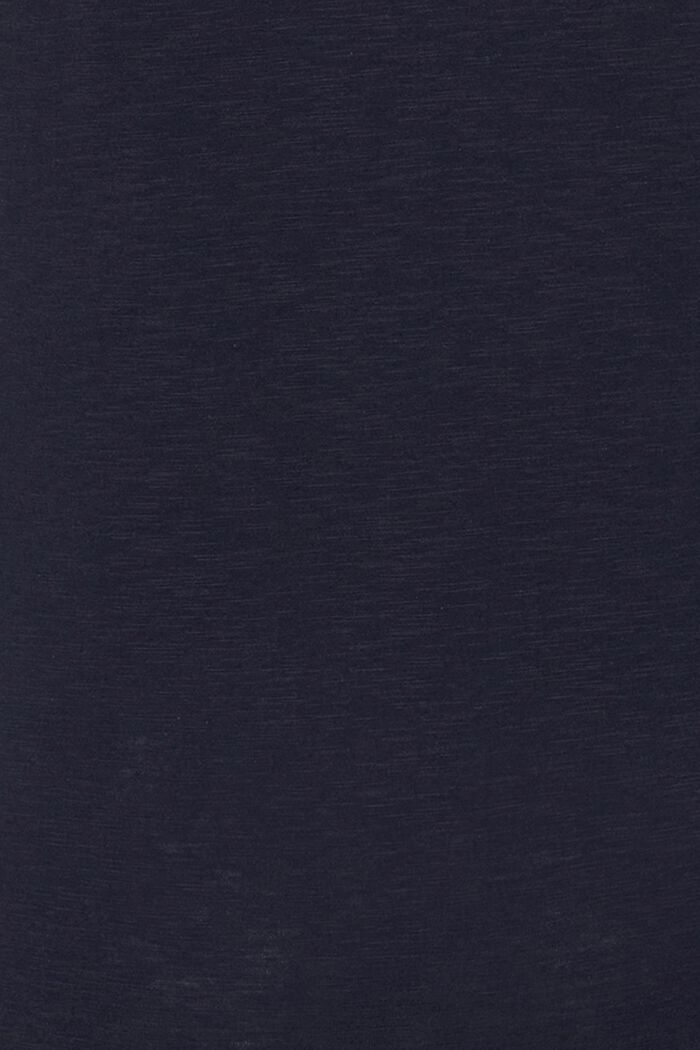 Camiseta con estampado de corazón, algodón ecológico, NIGHT SKY BLUE, detail image number 2