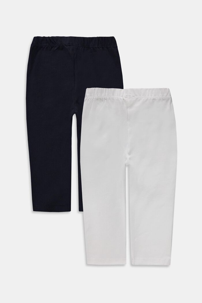 Pack de 2 leggings capri, WHITE, detail image number 1