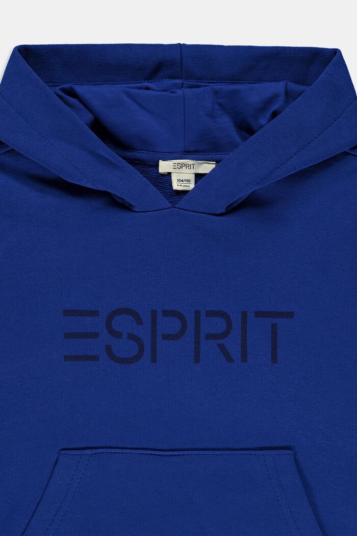 Sudadera con el logotipo en 100% algodón, BRIGHT BLUE, detail image number 2