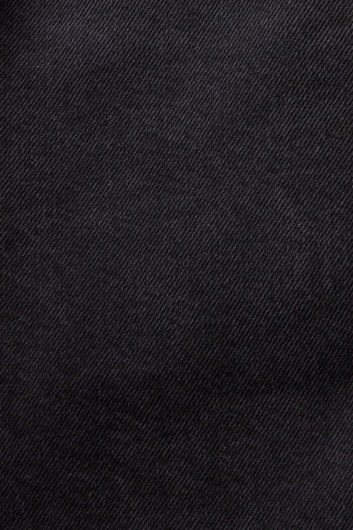 Jeans regular tapered fit, BLACK DARK WASHED, detail image number 5