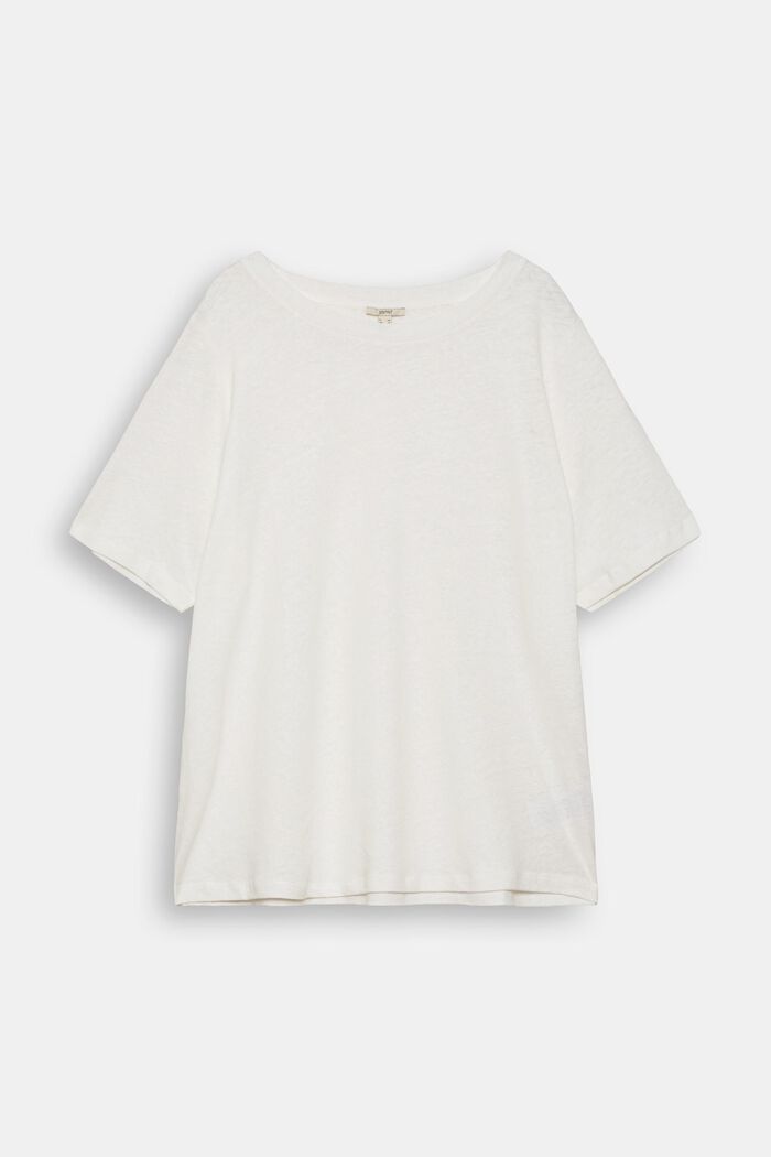 CURVY con lino: camiseta básica