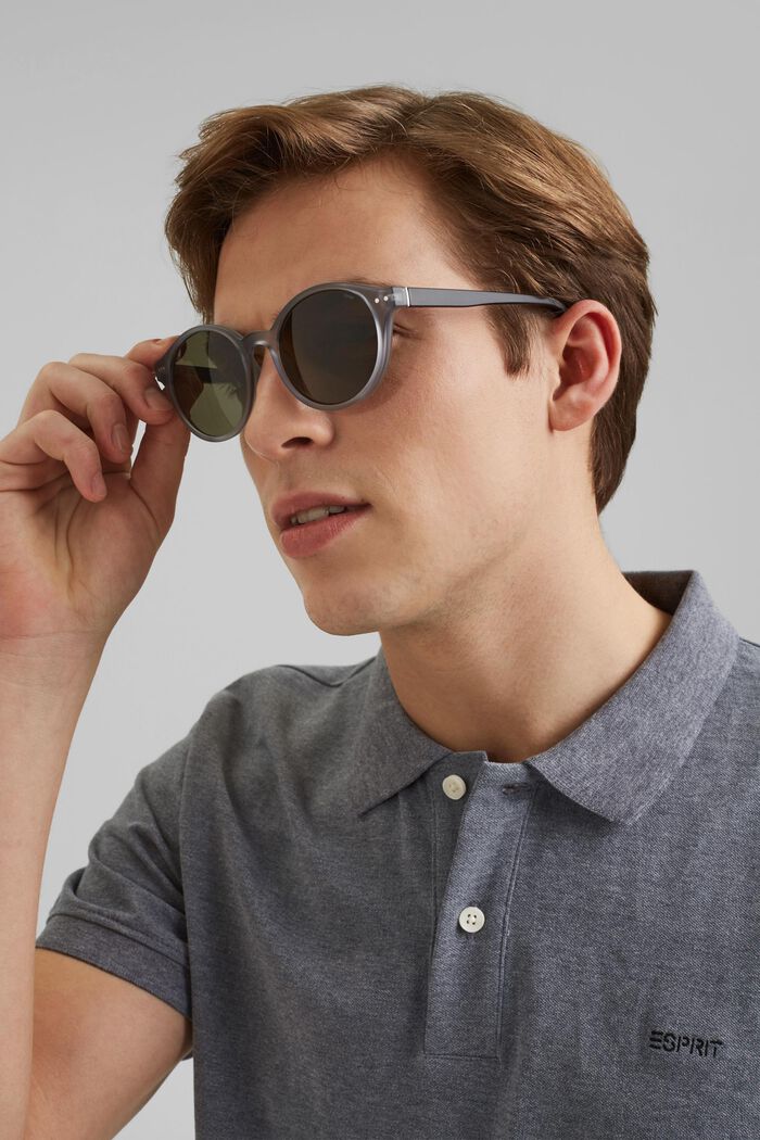 Gafas de sol con lentes redondas