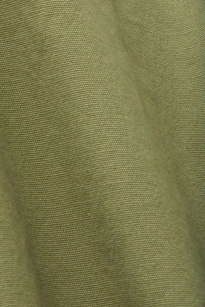 Chaqueta parka de entretiempo, 100% algodón, OLIVE, detail image number 4