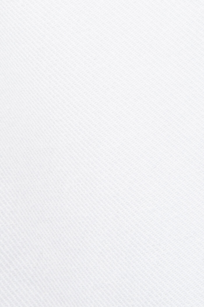Sobrecamisa de sarga, 100% algodón, WHITE, detail image number 4