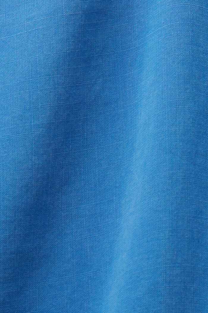 Blusa sin mangas con escote elástico, BRIGHT BLUE, detail image number 5