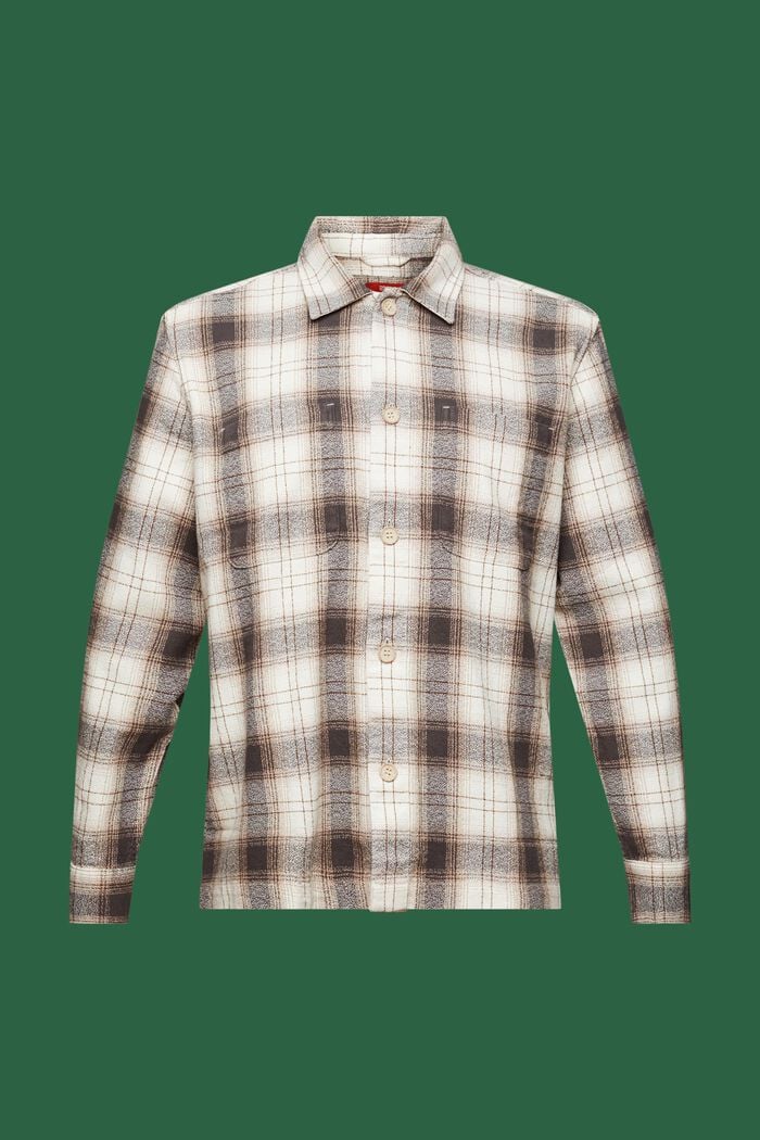 Camisa de franela de algodón a cuadros, ICE, detail image number 5