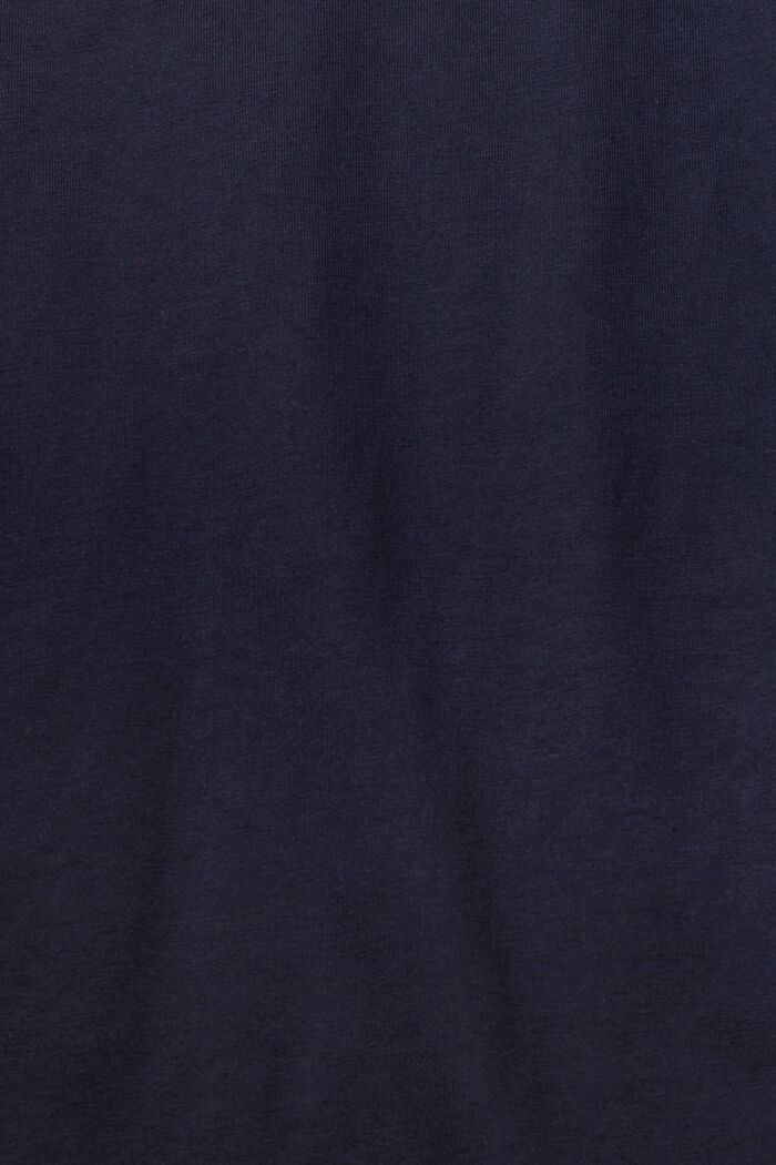 Camiseta de manga larga de tejido jersey, 100% algodón, NAVY, detail image number 1