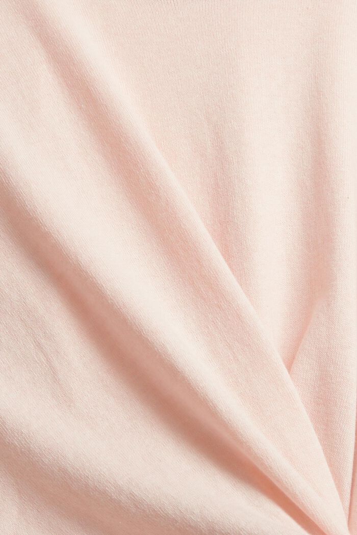 Jersey de punto en algodón, NUDE, detail image number 1