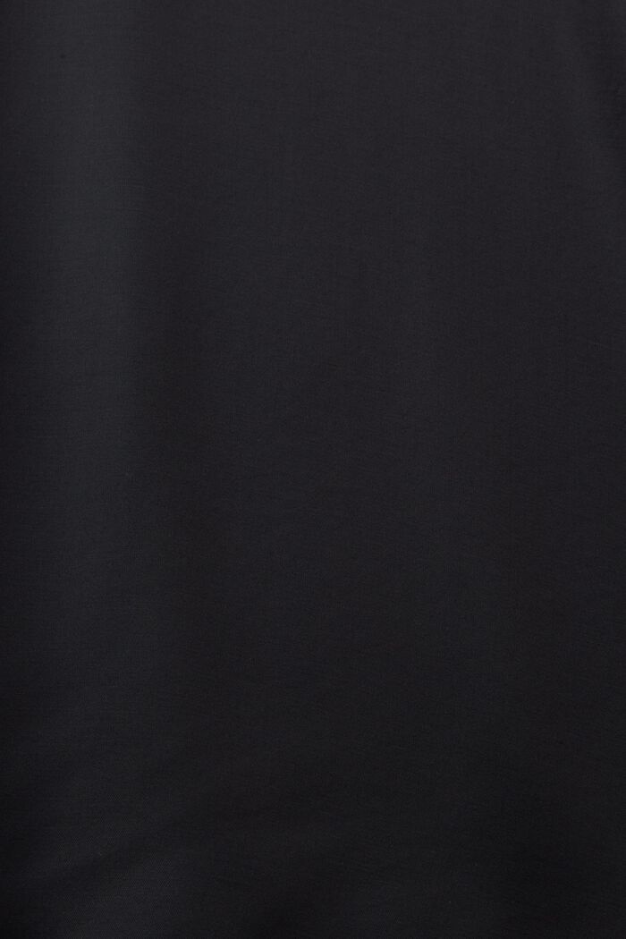 Blusa de satén, LENZING™ ECOVERO™, BLACK, detail image number 7