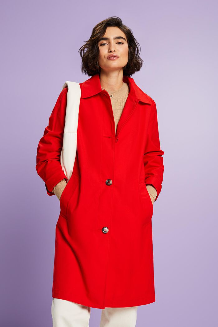 Abrigo de lana Mac, RED, detail image number 0