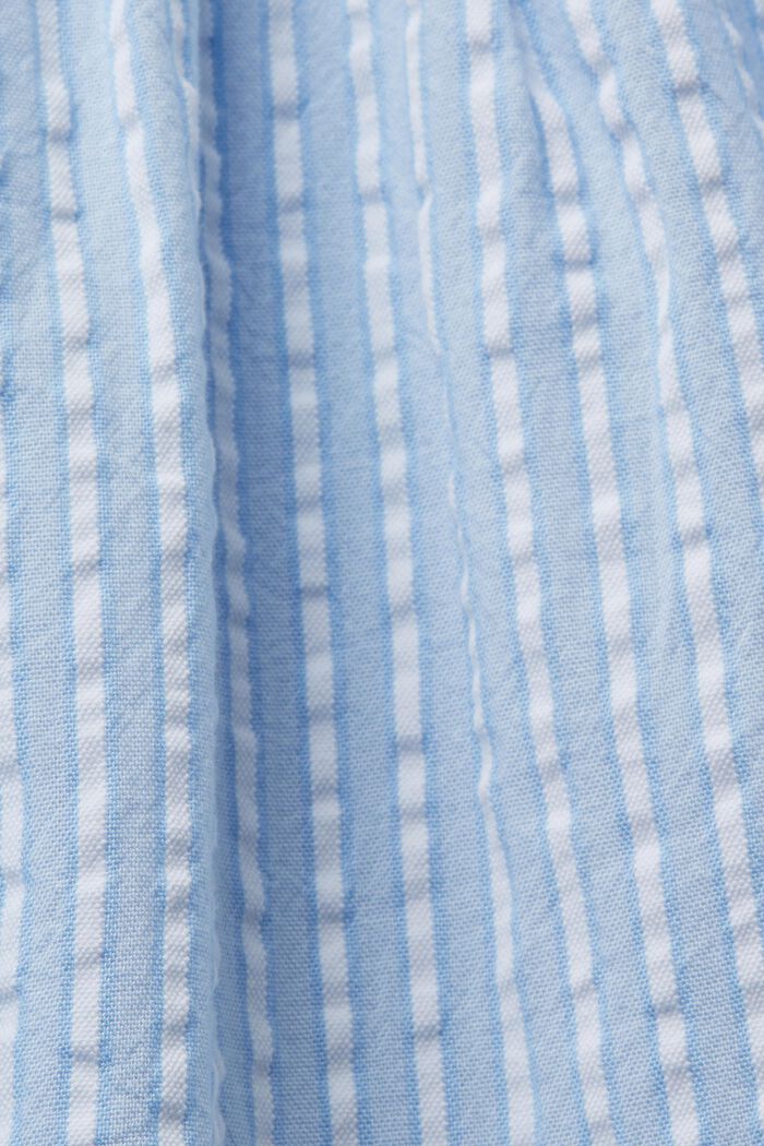 Blusa de manga corta con textura, LIGHT BLUE, detail image number 5