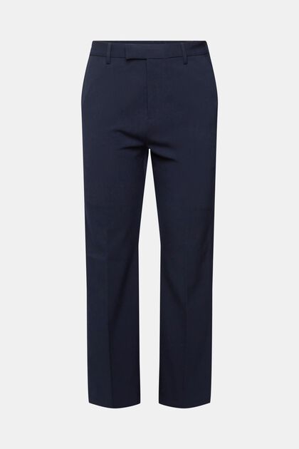 Pantalones de corte ancho con cintura elástica