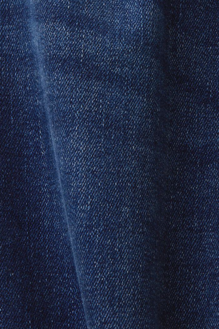 Reciclados: jeans high-rise bootcut fit, BLUE DARK WASHED, detail image number 6