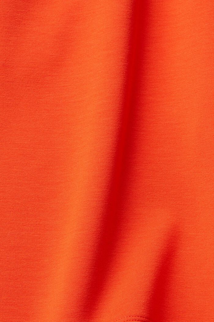 Pantalón corto de felpa, RED ORANGE, detail image number 1