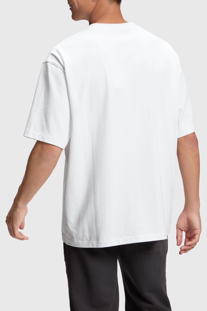 Camiseta de corte cuadrado, WHITE, detail image number 1
