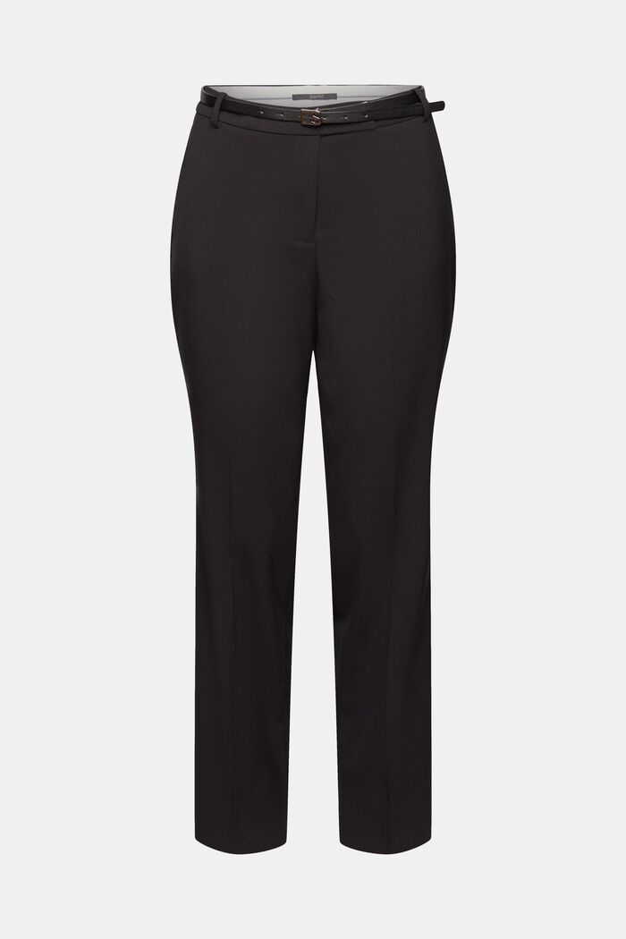 Pantalones PURE BUSINESS mix & match, BLACK, detail image number 6