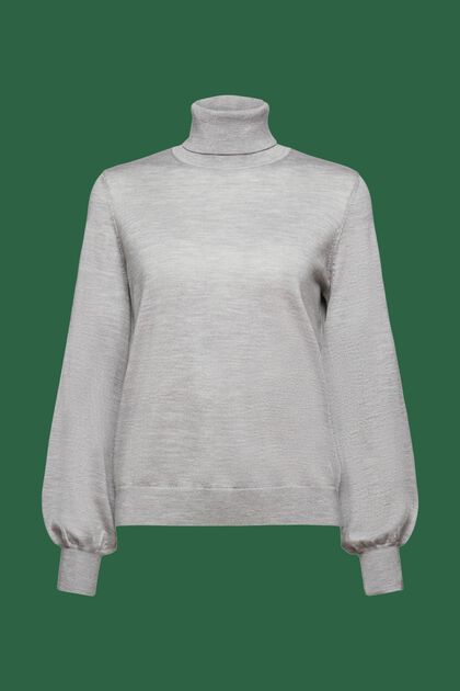 Jersey de lana con cuello alto