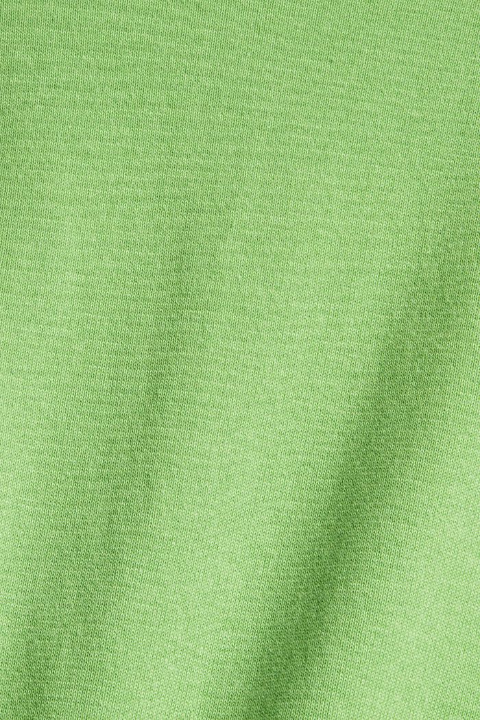 Cárdigan de mezcla de algodón, GREEN, detail image number 4