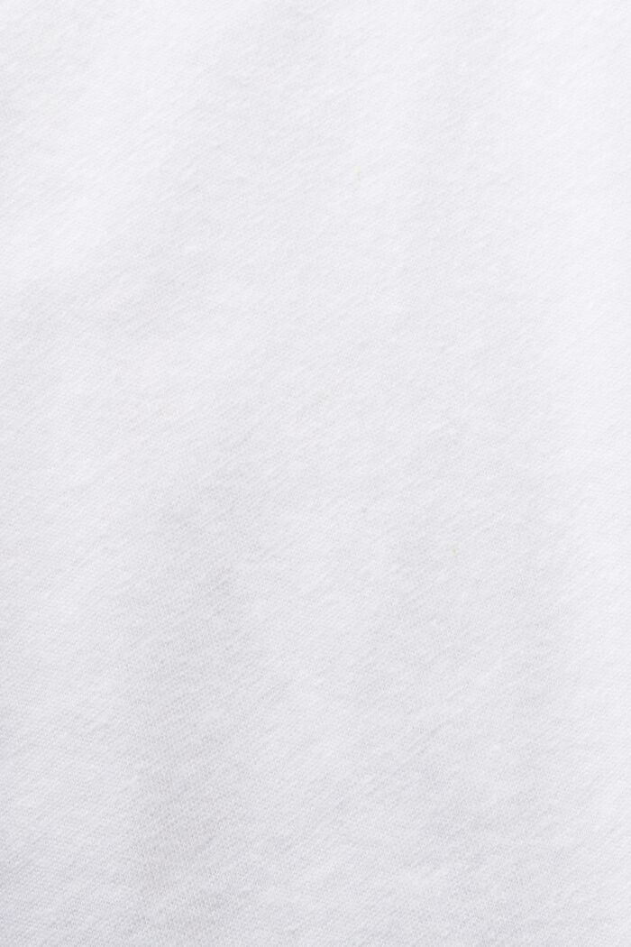 Top de tirantes con cuello redondo, WHITE, detail image number 4