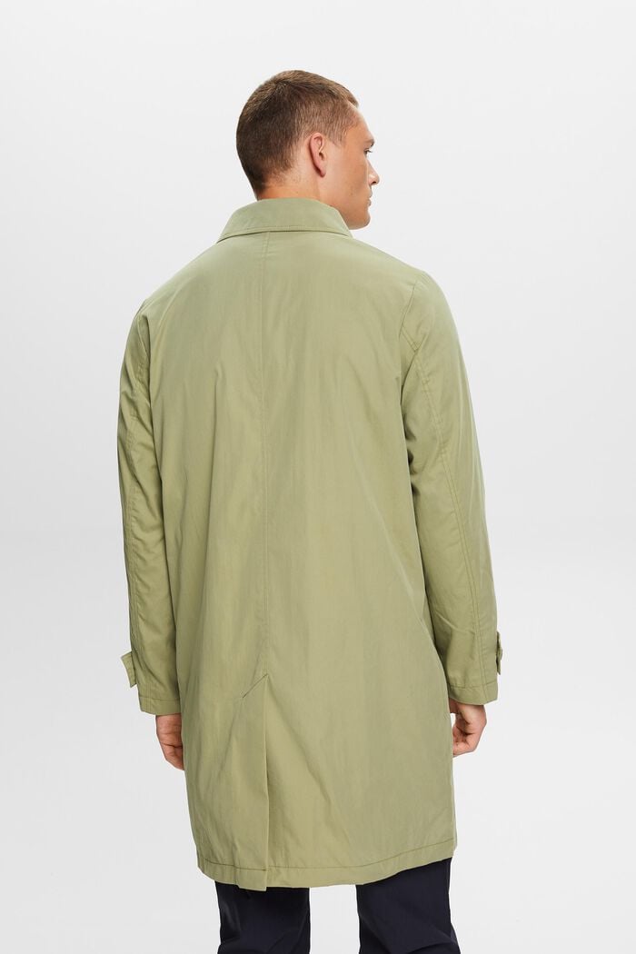 Reciclado: chaqueta mac ligera, OLIVE, detail image number 3