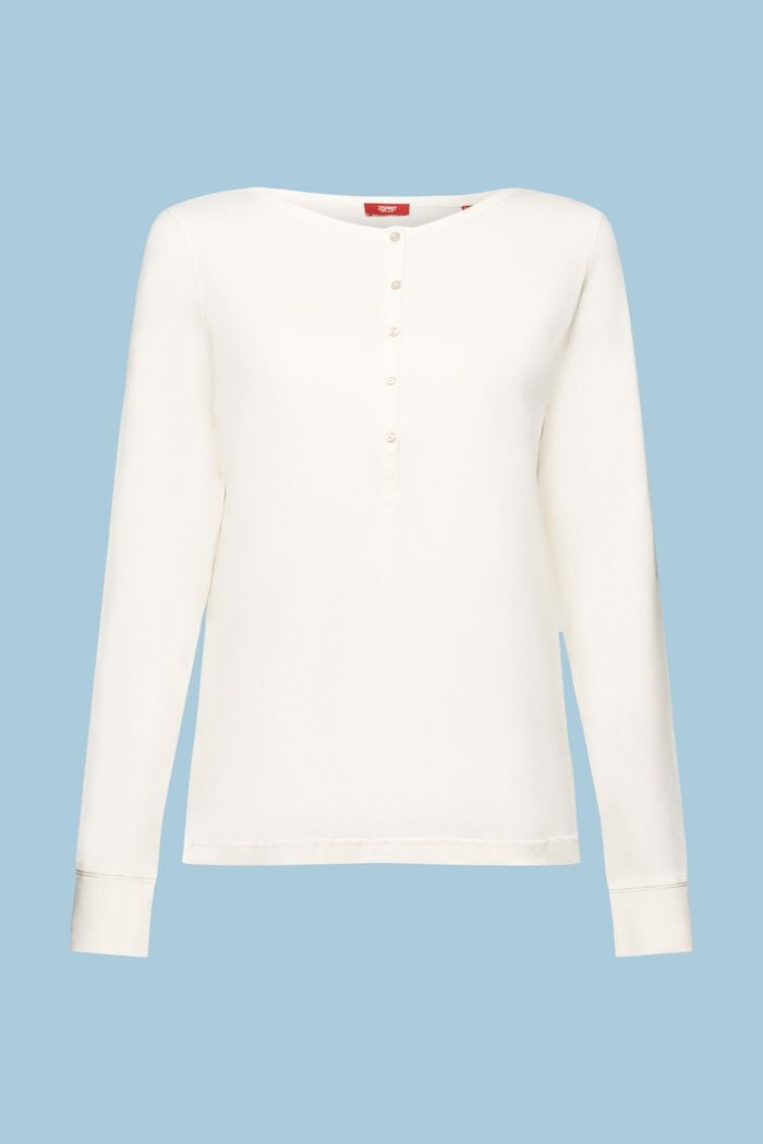 Camiseta de algodón con cuello tunecino, ICE, detail image number 6