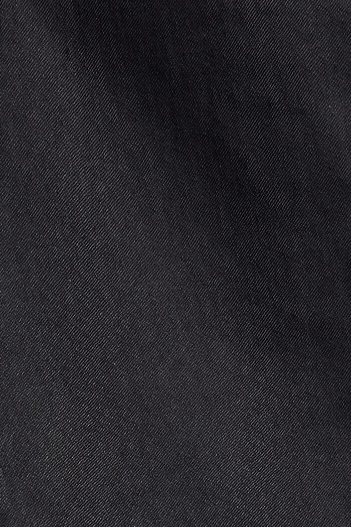 Pantalón elástico revestido con botón doble, BLACK, detail image number 4