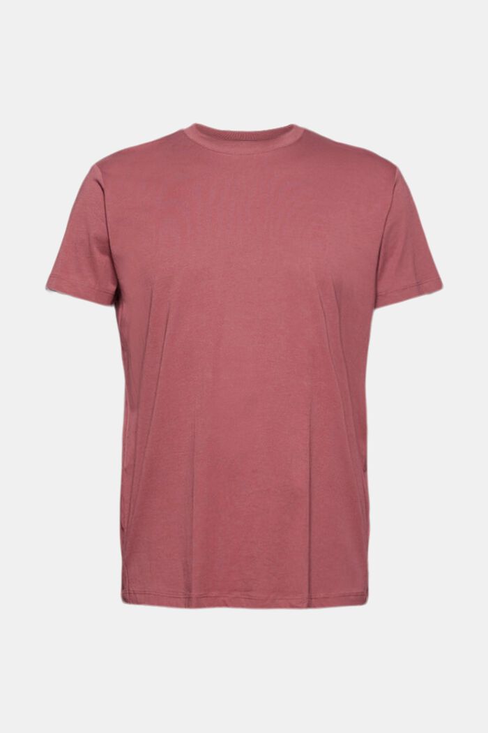 Camiseta de jersey en 100% algodón ecológico, BERRY RED, detail image number 0