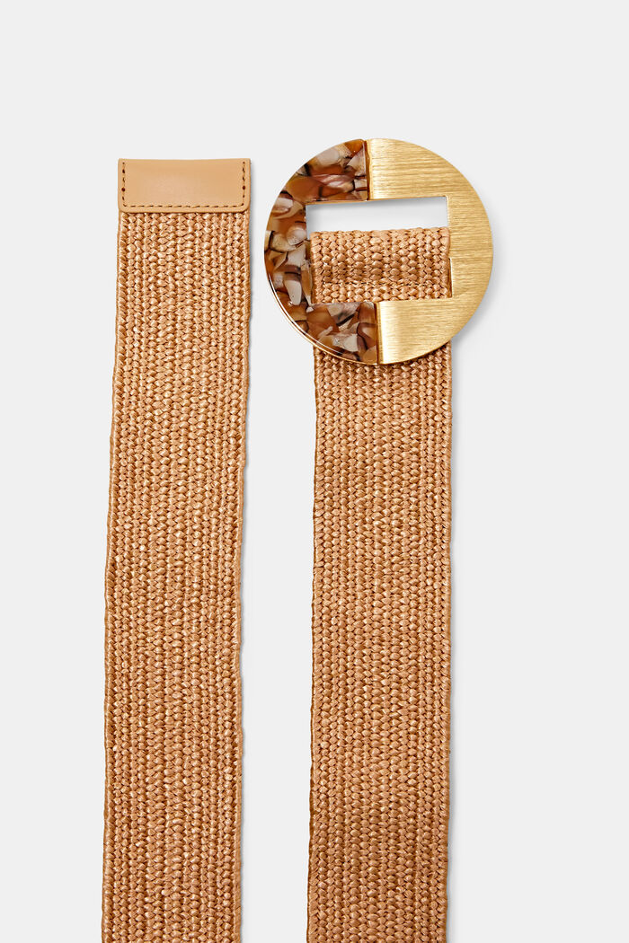 Cinturón elástico tejido, CAMEL, detail image number 1