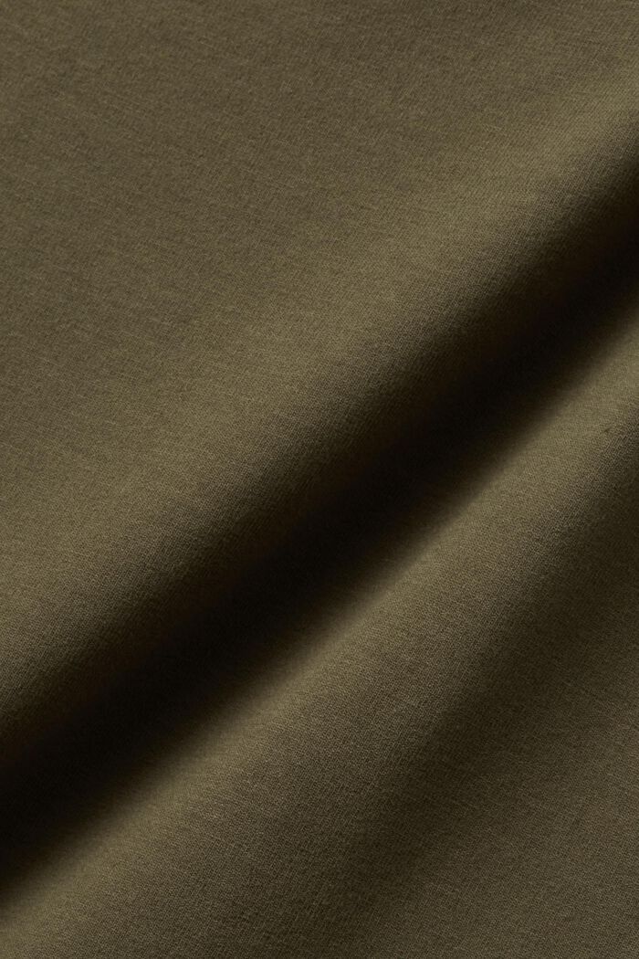 Camiseta interior de tejido jersey, KHAKI GREEN, detail image number 5