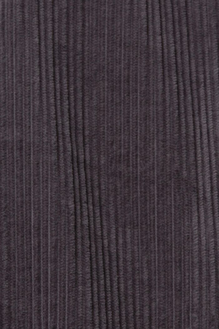 Pantalones de pana con pernera ancha, ANTHRACITE, detail image number 1