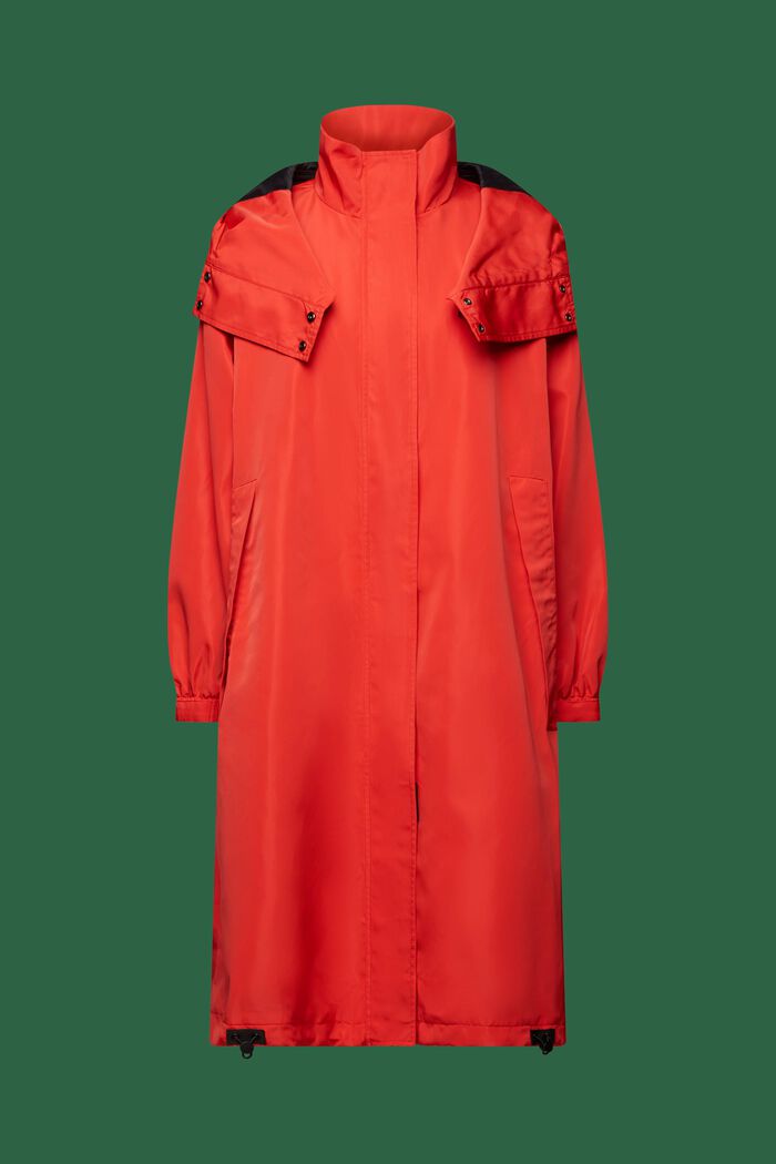 Abrigo con capucha desmontable, RED, detail image number 6
