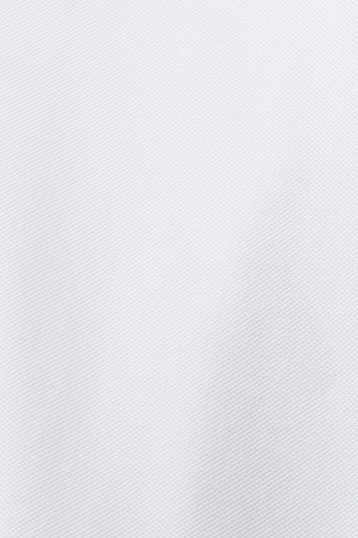 Polo de piqué de algodón pima, WHITE, detail image number 5