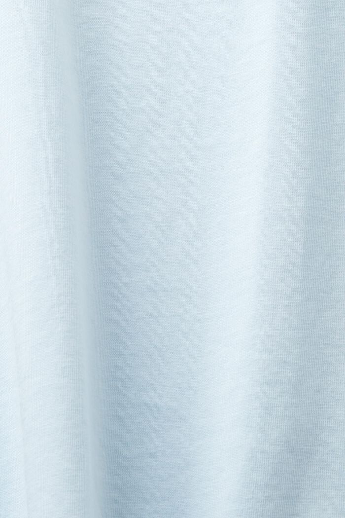 Camiseta de manga corta con cuello redondo, PASTEL BLUE, detail image number 5