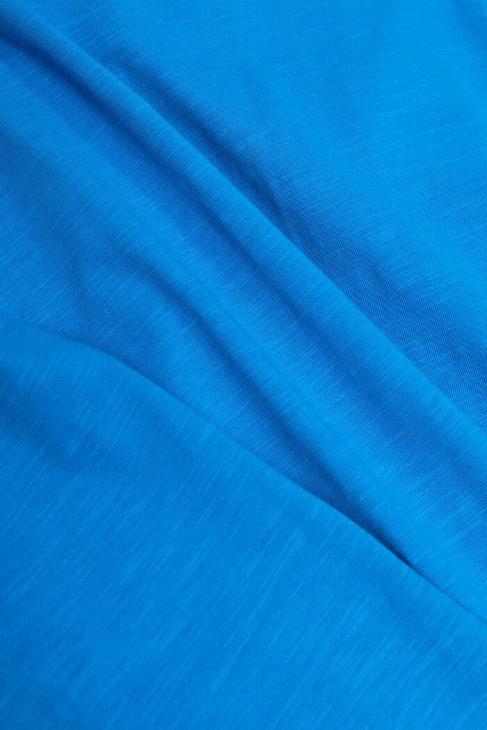 Camiseta de punto de algodón, BRIGHT BLUE, detail image number 5