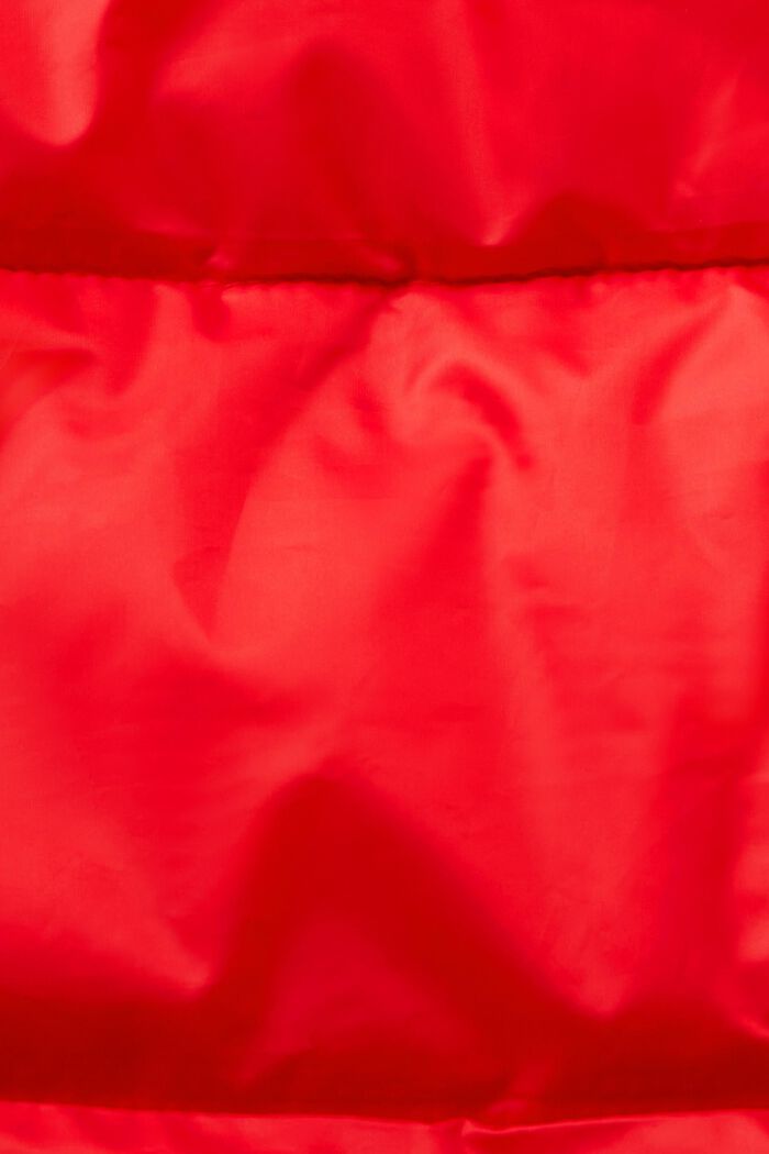 Reciclado: cazadora acolchada con capucha, RED, detail image number 5