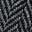 Gorra con diseño de espiga en mezcla de lana, BLACK, swatch