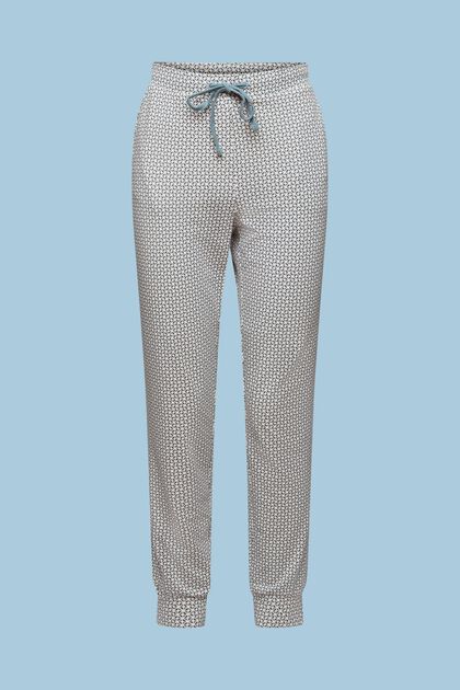 Pantalones de pijama de punto estampados