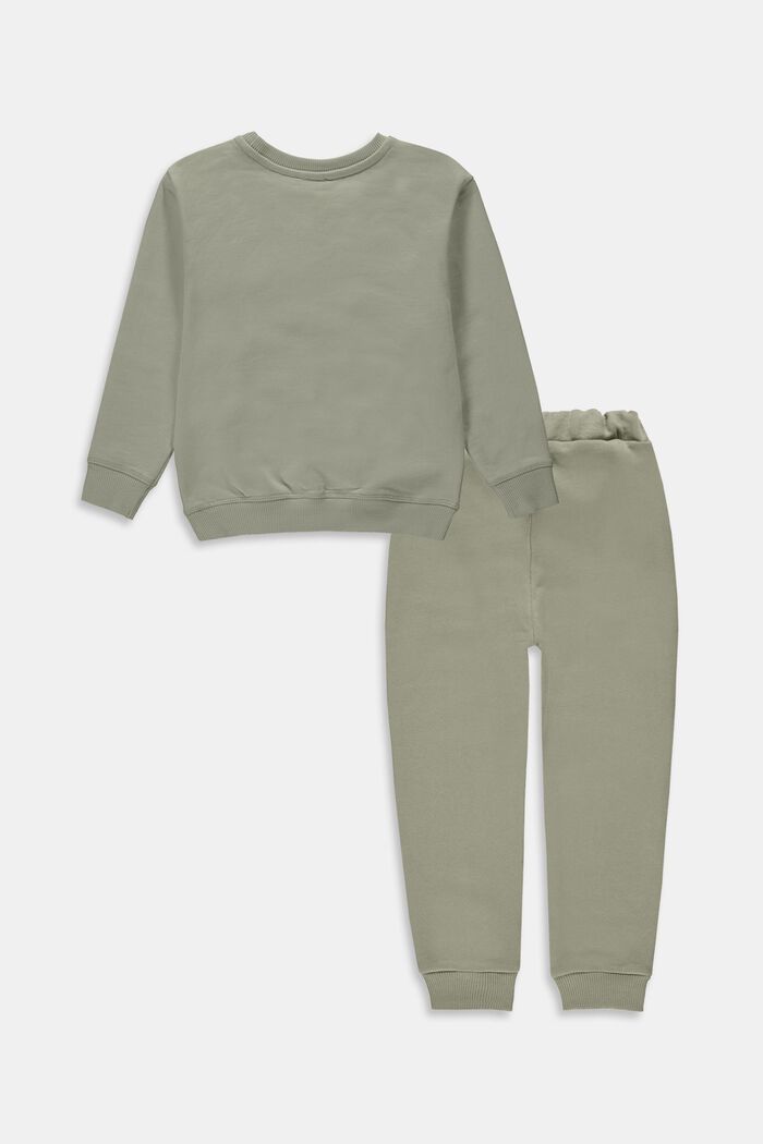 Conjunto combinado: Sudadera y pantalones deportivos, DUSTY GREEN, detail image number 1