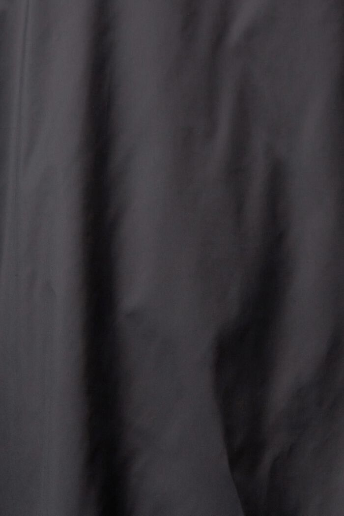 Abrigo largo con relleno de plumón reciclado, BLACK, detail image number 5