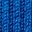Jersey de punto acanalado con cuello en pico, BRIGHT BLUE, swatch