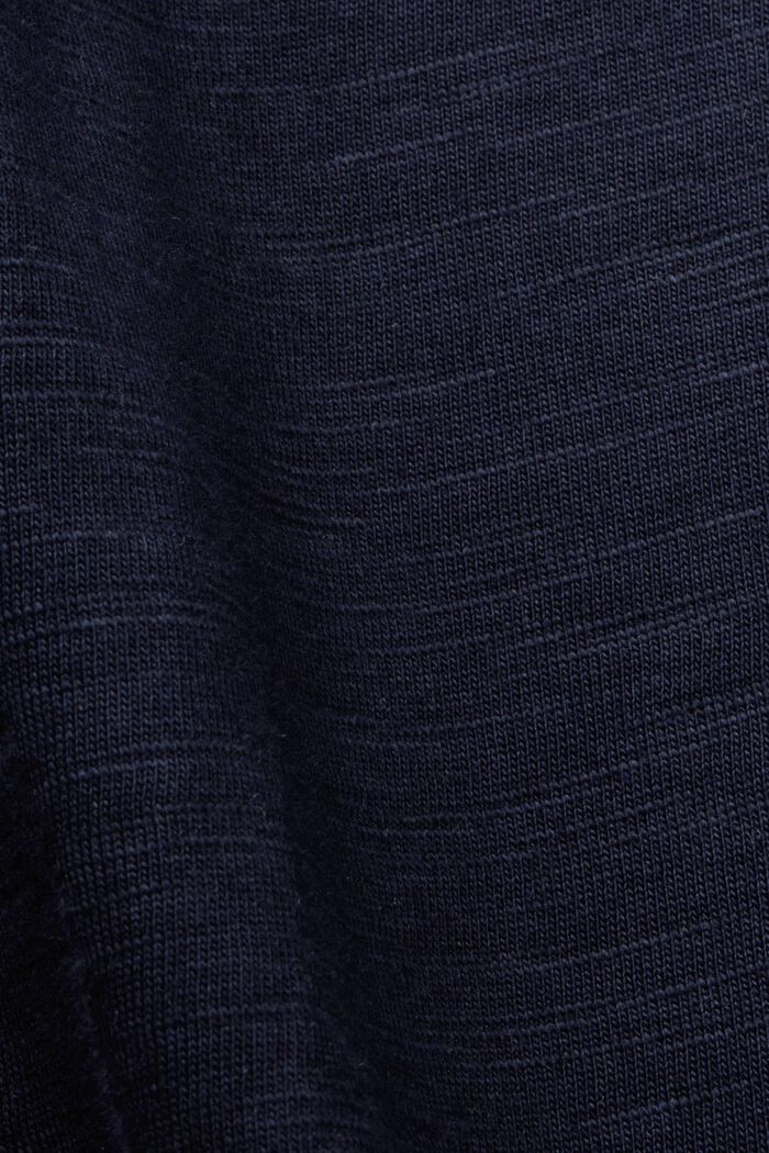 Camiseta henley de algodón, NAVY, detail image number 4