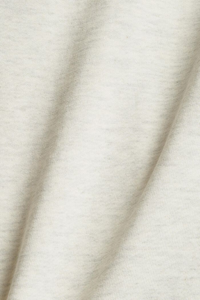 Falda midi de felpa, mezcla de algodón, PASTEL GREY, detail image number 4