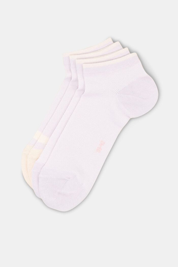 Pack de 2 pares de calcetines de malla para deportivas, algodón ecológico, ANEMONE, detail image number 0