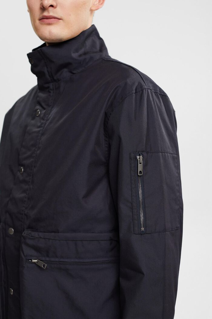 Reciclado: chaqueta con bolsillos, NAVY, detail image number 2