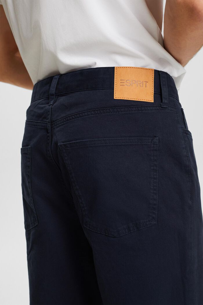 Pantalones clásicos de pernera recta, NAVY, detail image number 4