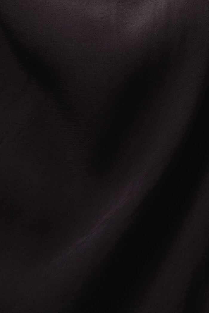 Vestido midi de crepé, BLACK, detail image number 4
