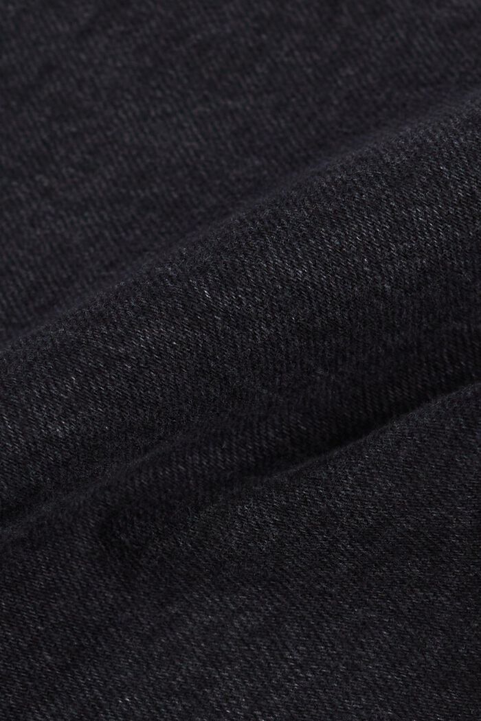 Minifalda vaquera de strass, BLACK DARK WASHED, detail image number 6